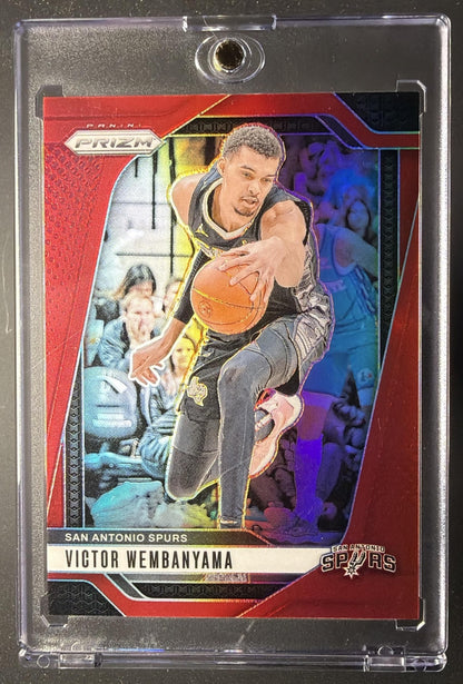 2024-25 Panini Prizm Victor Wembanyama #172 Red 253/299