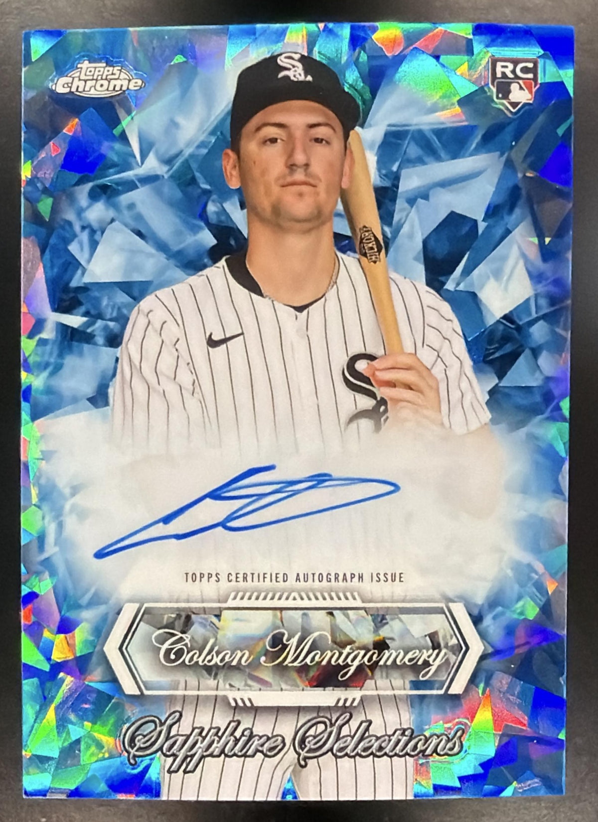 2026 Topps Chrome Sapphire Colson Montgomery #SSA-CM Selections Auto RC