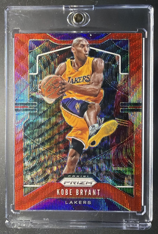 2019-20 Panini Prizm Kobe Bryant #8 Prizms Ruby Wave