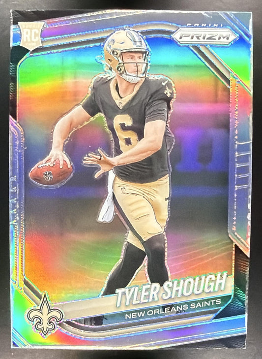 2025 Panini Prizm Tyler Shough #327 Silver RC