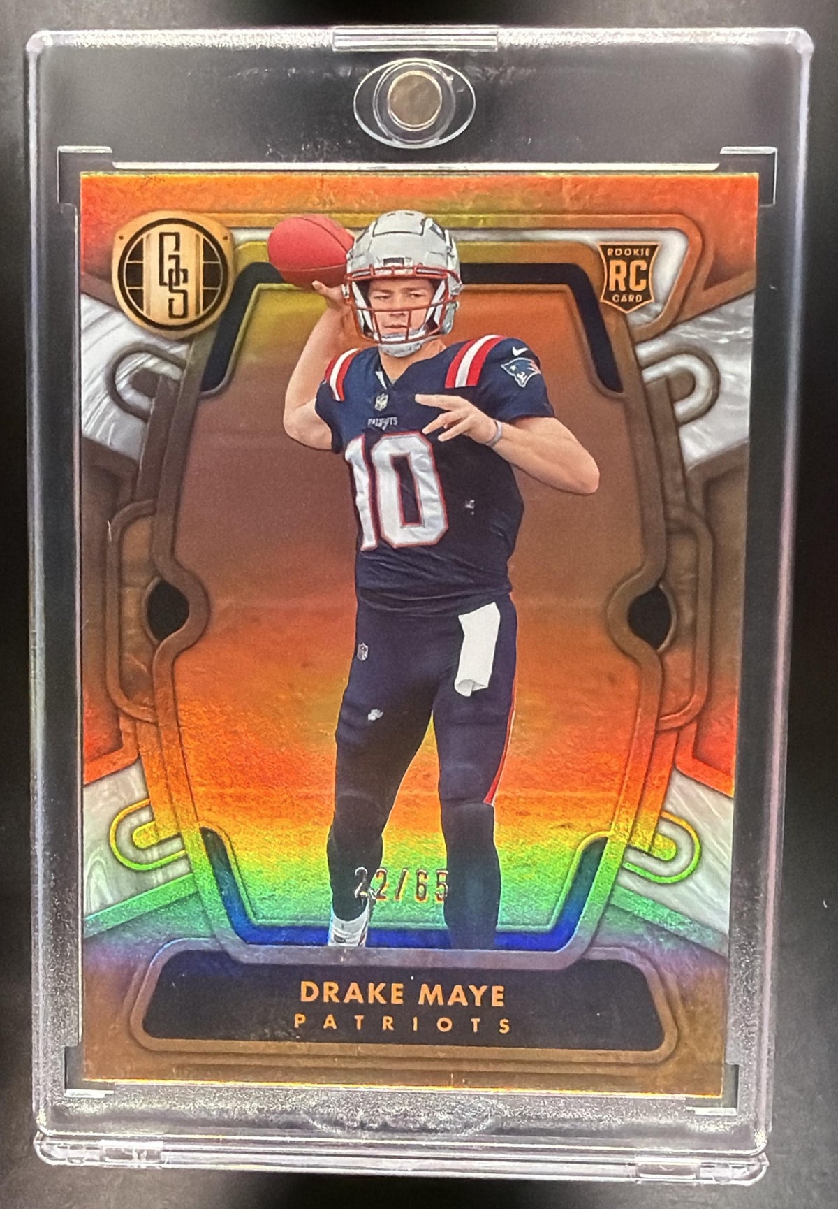 2024 Panini Gold Standard Drake Maye #103 White 22/65 RC