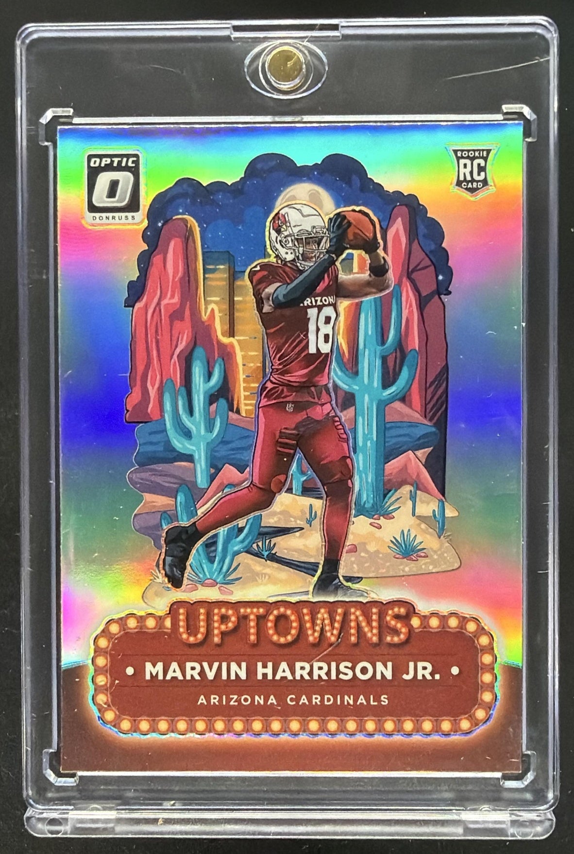 2024 Panini Donruss Optic Marvin Harrison Jr. #5 Uptowns RC SSP