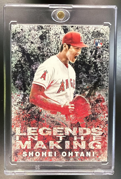 2018 Topps Update Shohei Ohtani #LITM-21 Legends in the Making Black RC Angels