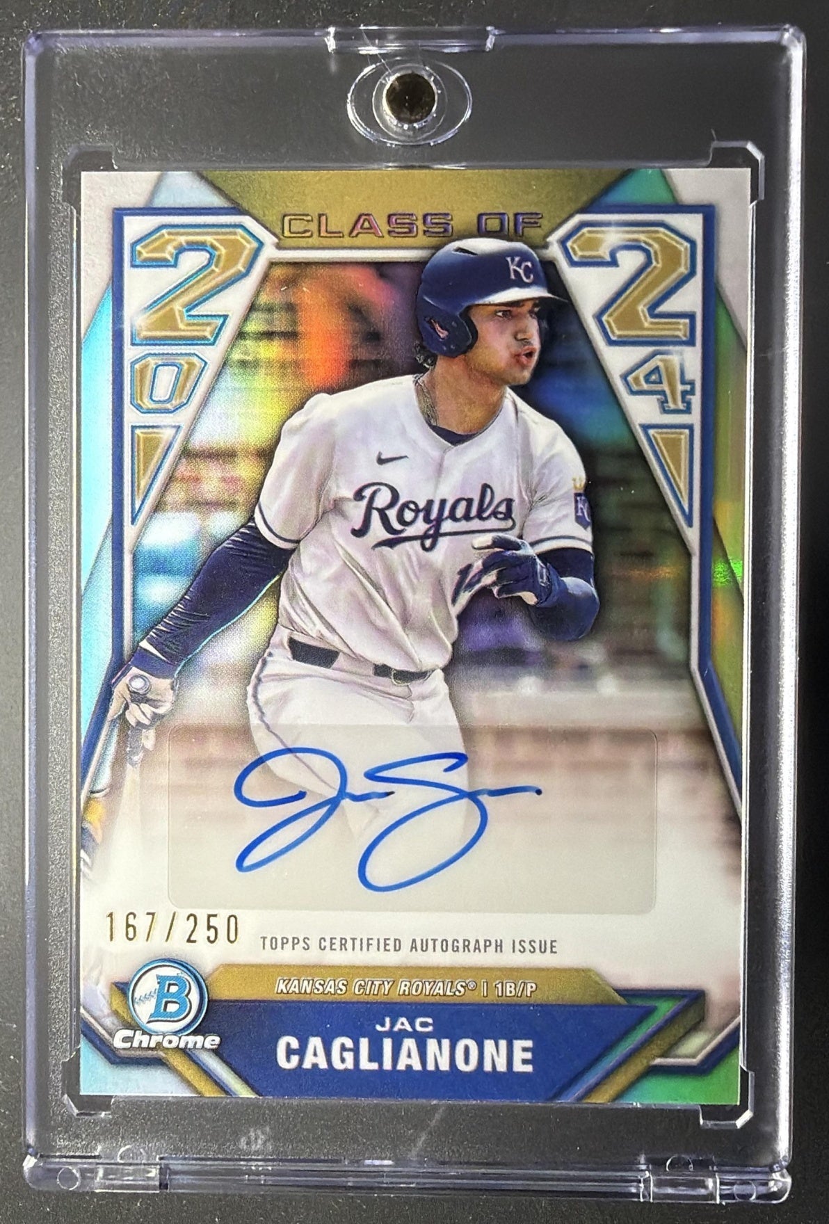 2024 Bowman Draft Jac Caglianone #C24-JC Class of Auto 167/250