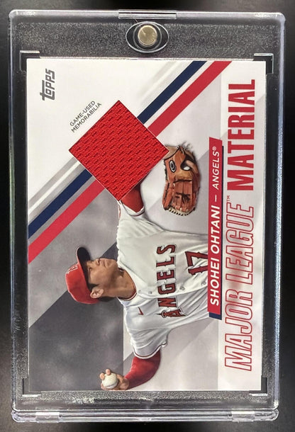 2024 Topps Shohei Ohtani #MLM-SO Major League Material Relics Patch
