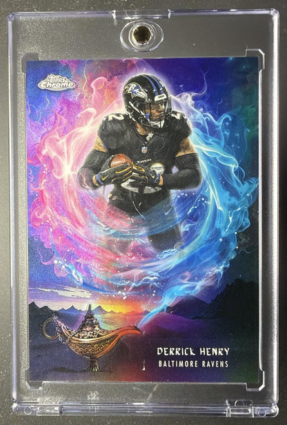 2025 Topps Chrome Derrick Henry #GG-11 Game Genies SSP