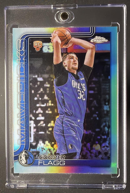 2025-26 Topps Chrome Cooper Flagg #251 Refractor RC ROY