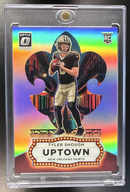 2025 Panini Donruss Optic Tyler Shough #24 Uptown RC SSP
