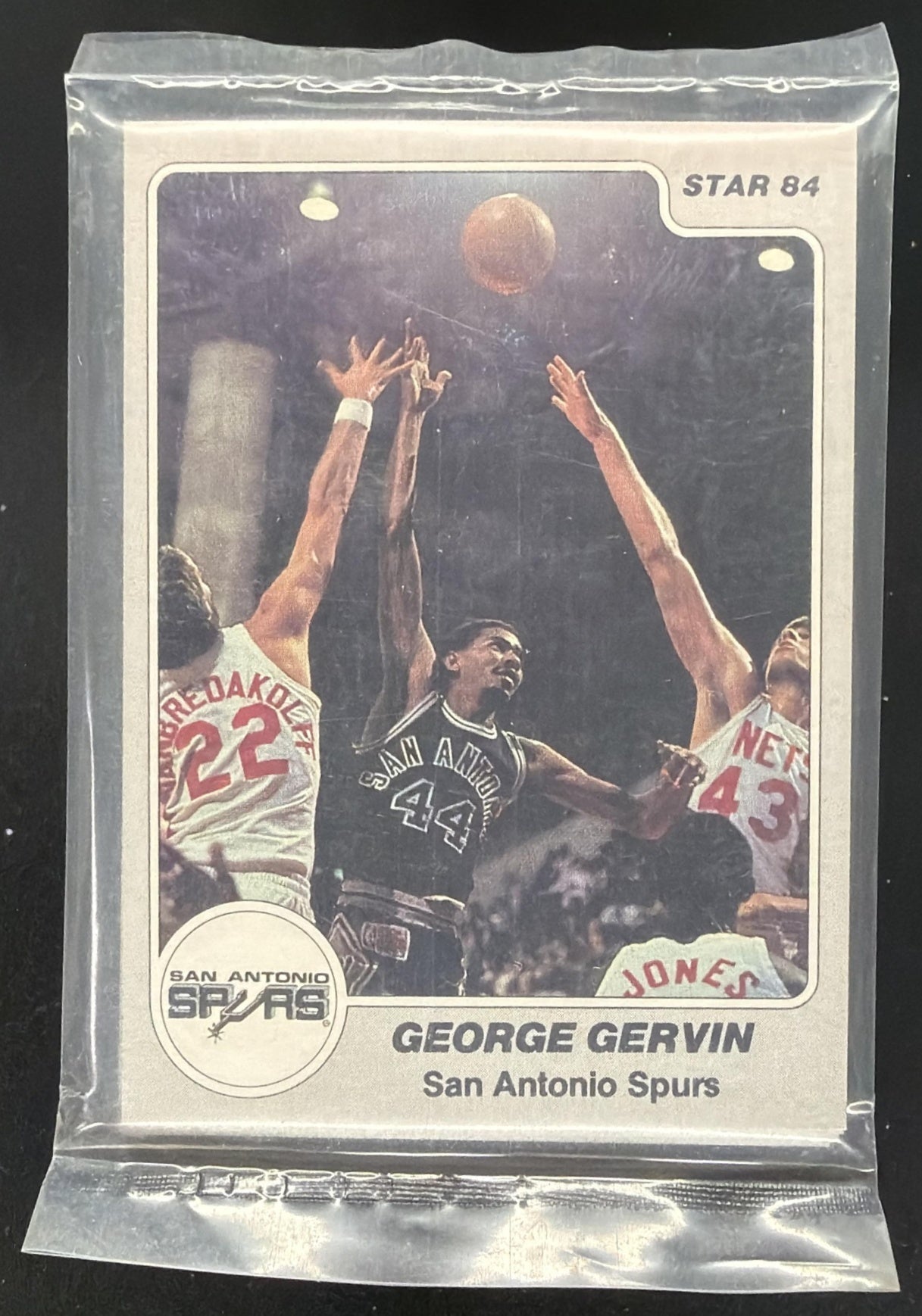 1984-85 Star All-Star Game George Gervin #19 Sealed Spurs