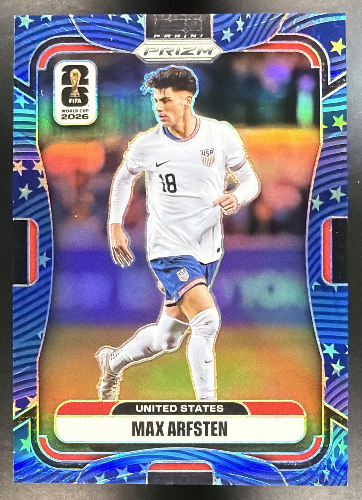 2026 Panini Prizm World Cup Max Arfsten #441 Old Glory 16/94