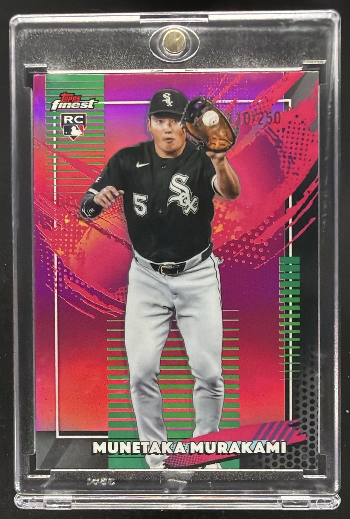 2026 Topps Finest Munetaka Murakami #5 Pink Refractor 10/250 RC