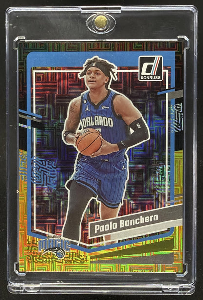 2023-24 Donruss Paolo Banchero Black Gold /8