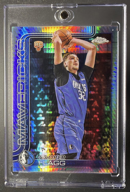 2025-26 Topps Chrome Cooper Flagg #251 Prism Refractor RC