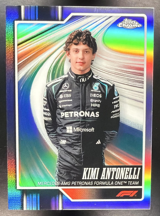 2026 Topps Chrome Formula 1 F1 Kimi Antonelli #4 Refractor