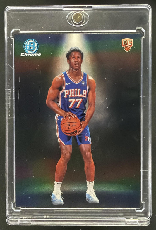 2025-26 Bowman VJ Edgecombe #BNB-3 Spotlights SP RC