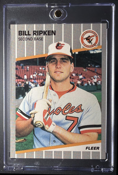 1989 Fleer Bill Ripken #616 FF Error SP