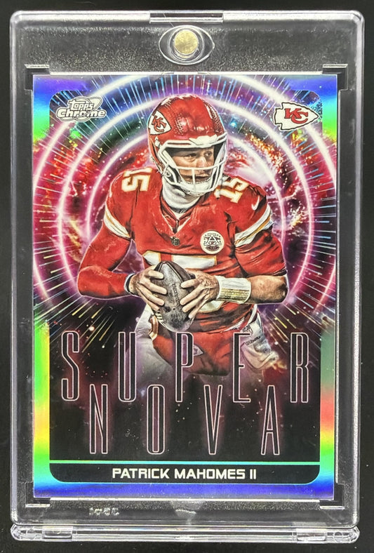 2025 Topps Cosmic Chrome Patrick Mahomes II #SPN-15 Supernova SP
