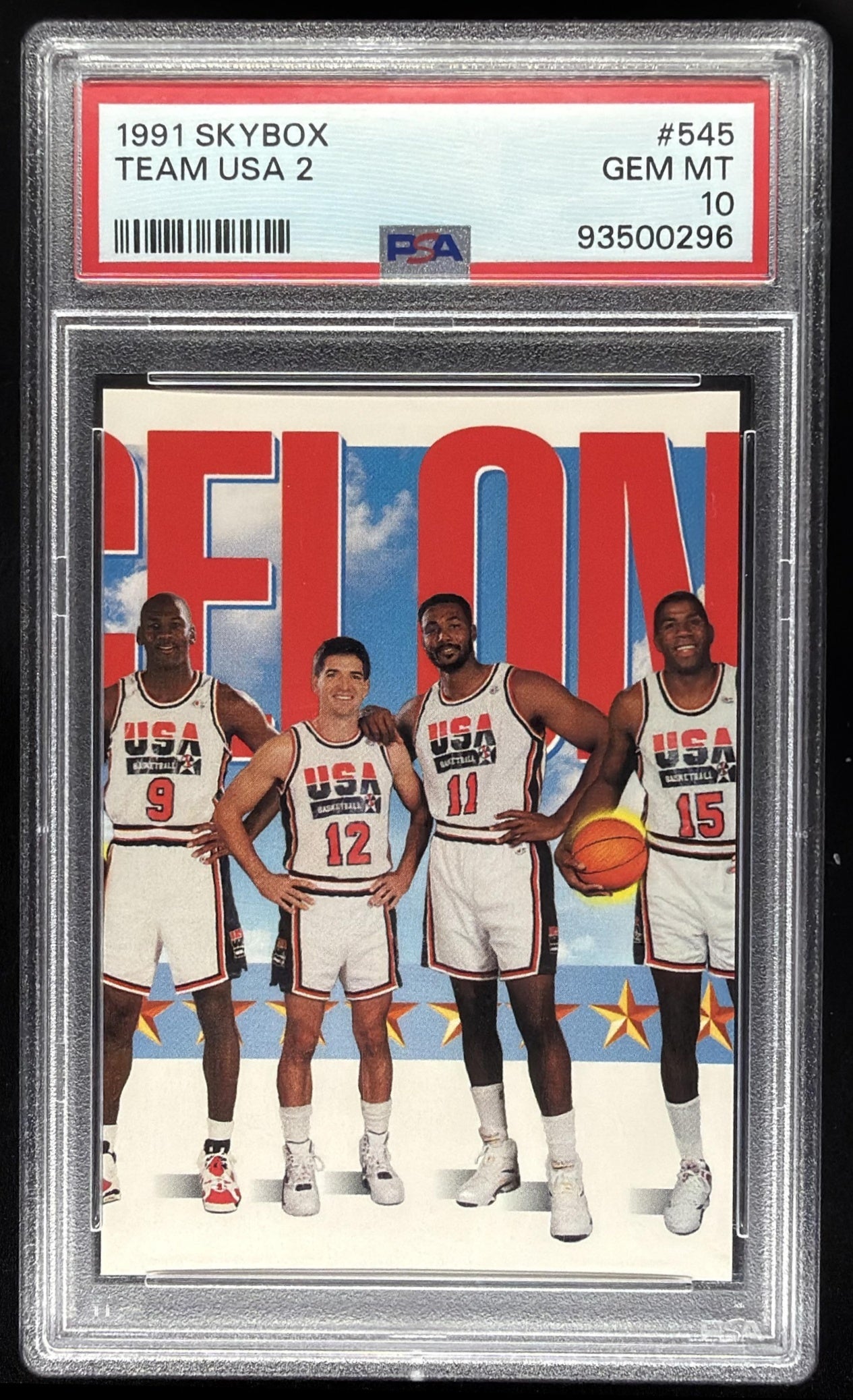 1991-92 Skybox Team USA 2 PSA 10