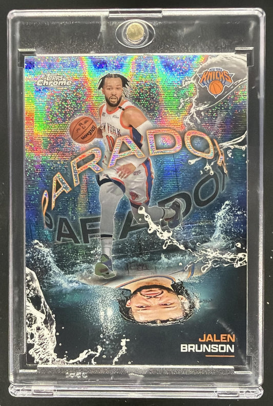 2025-26 Topps Chrome Jalen Brunson #PX-11 Paradox SSP