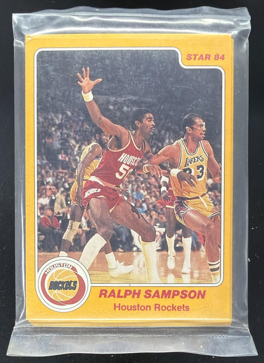 1984-85 Star All-Star Game Ralph Sampson #23 Rockets Sealed