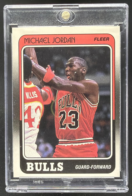 1988-89 Fleer Michael Jordan #17