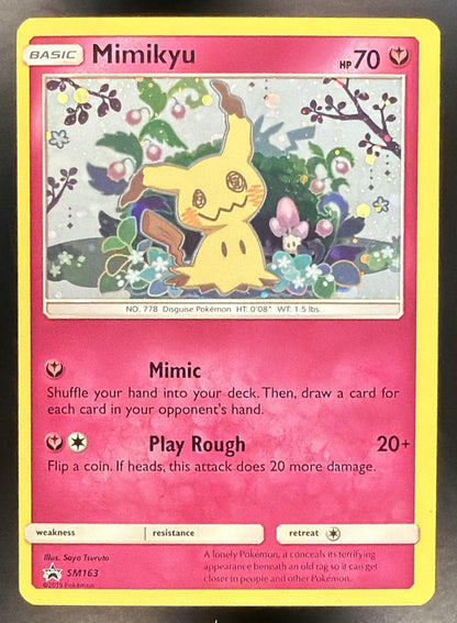 2019 Pokemon SM Promos Mimikyu SM163 NM