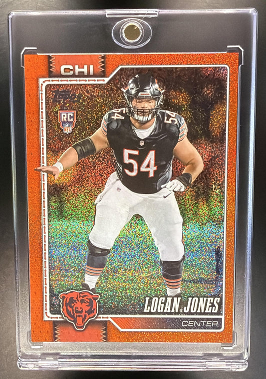 2026 Topps Logan Jones #359 Orange Diamante Foil 14/25 RC