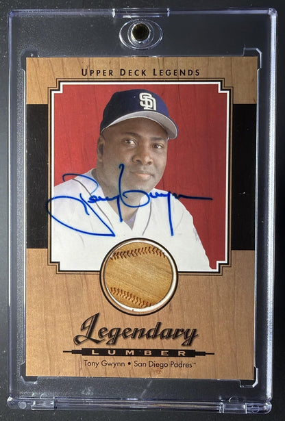 2001 Upper Deck Legends Tony Gwynn #L-TG Legendary Lumber