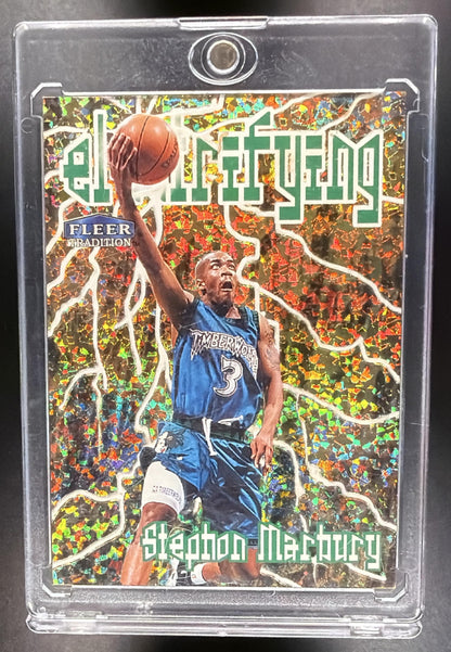 1998-99 Fleer Tradition Stephon Marbury #8E Electrifying
