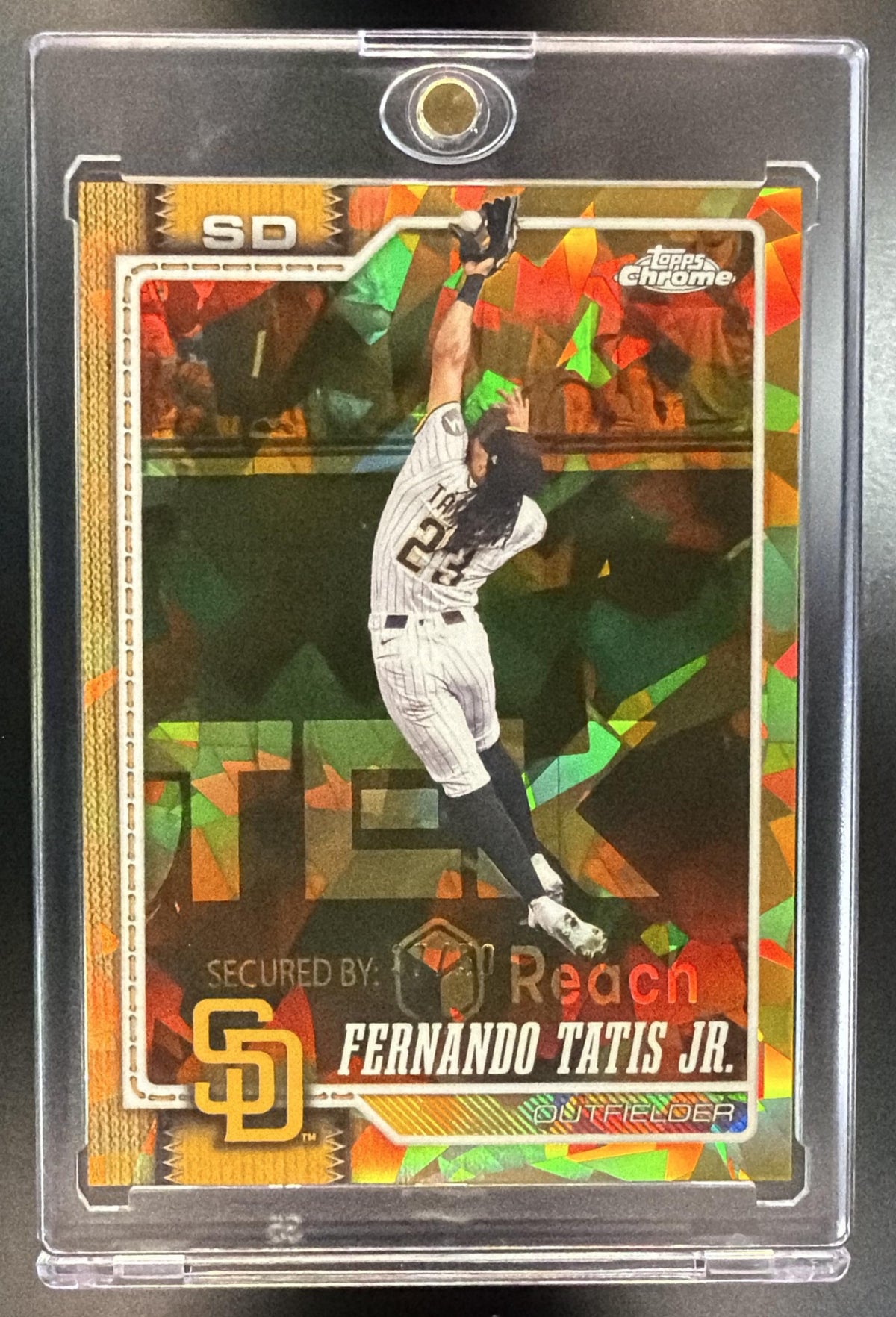 2026 Topps Chrome Sapphire Fernando Tatis Jr. #260 Image Variation Gold /50