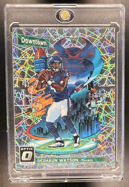 2018 Panini Donruss Optic Deshaun Watson #DT-3 Downtown SSP