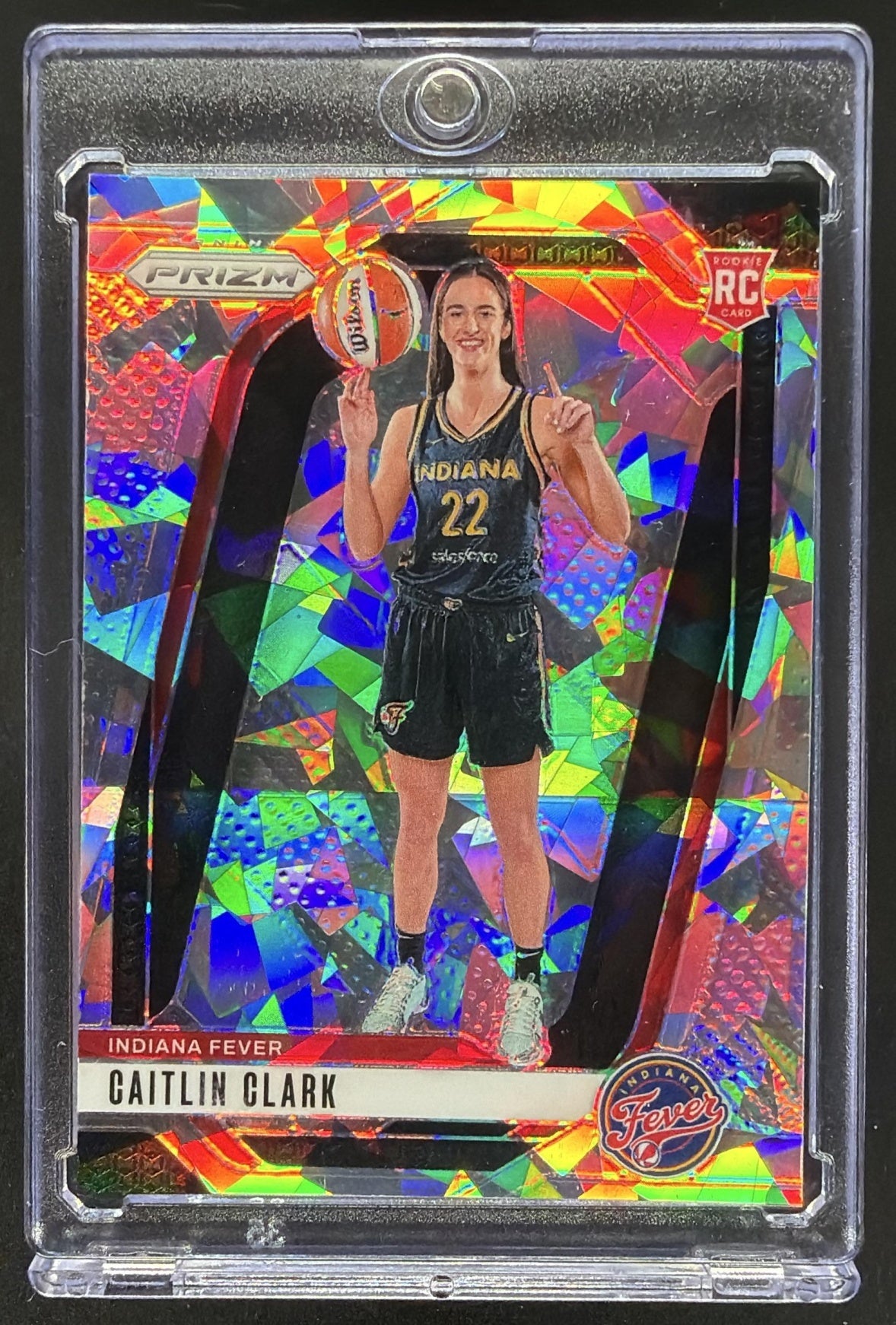 2024 Panini WNBA Prizm Caitlin Clark #145 Ice RC