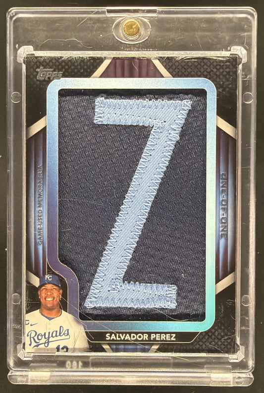 2026 Topps Series 2 Salvador Perez #ITN-SP In the Name Relic 1/1 Patch