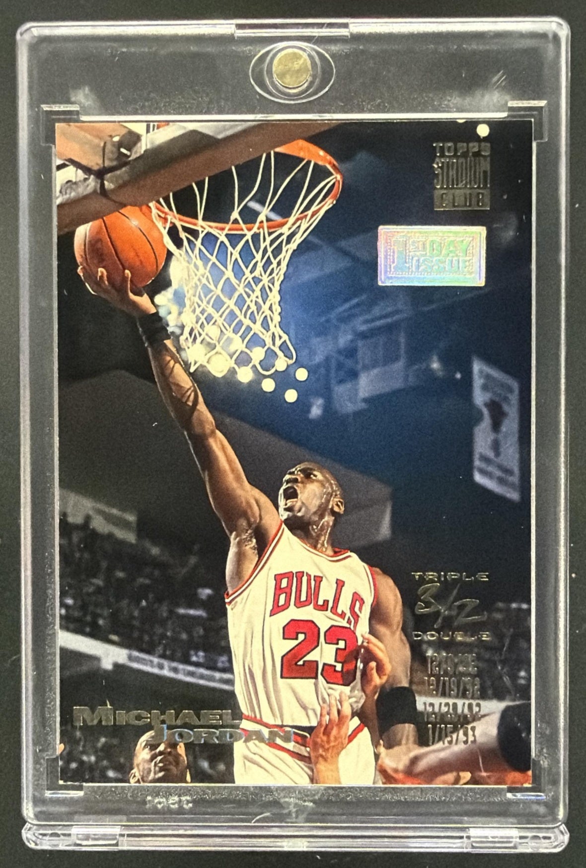 1993-94 Topps Stadium CLub Michael Jordan 1st Day Issue