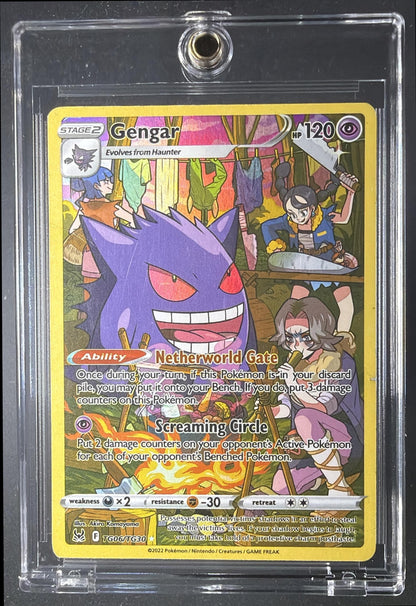 2022 Pokemon Sword & Shield Lost Origin Gengar #TG06/TG30 Trainer Gallery