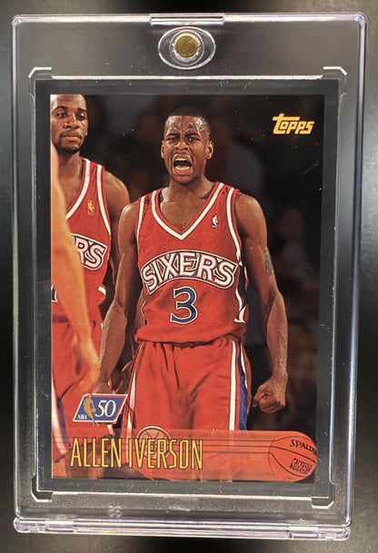 1996-97 Topps Allen Iverson RC NBA 50