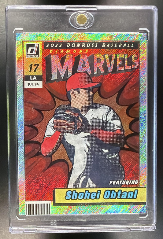 2022 Panini Donruss Shohei Ohtani #M-9 Marvels