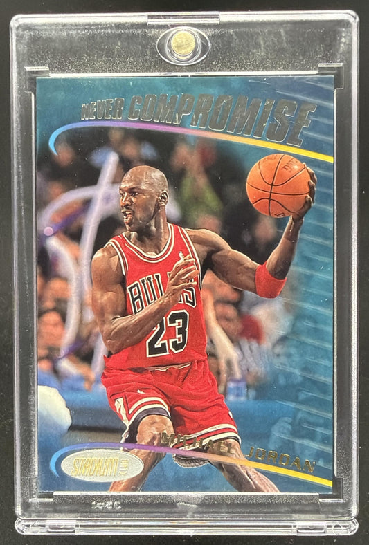 1998-99 Topps Stadium Club Michael Jordan Never Compromise