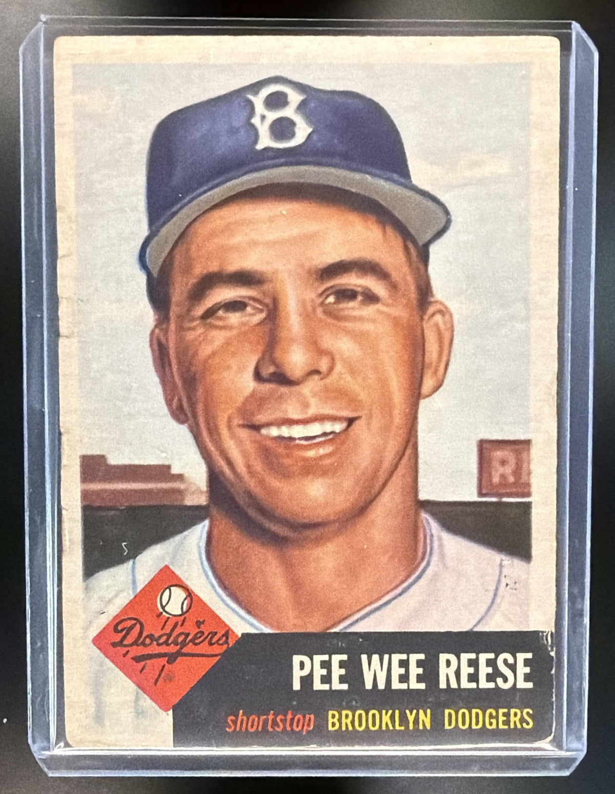 1953 Topps  Pee Wee Reese #76