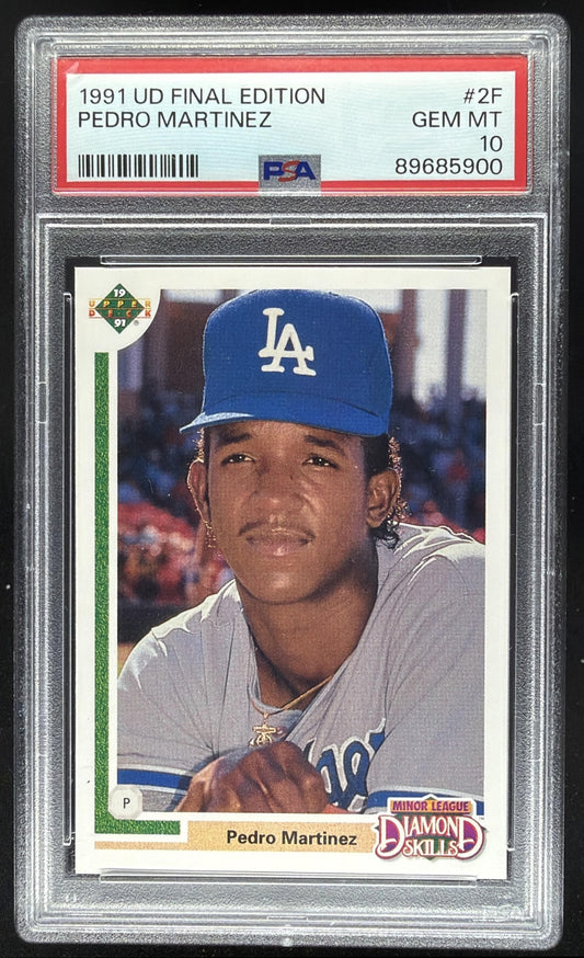 1991 Upper Deck Final Edition Pedro Martinez #2F RC PSA 10