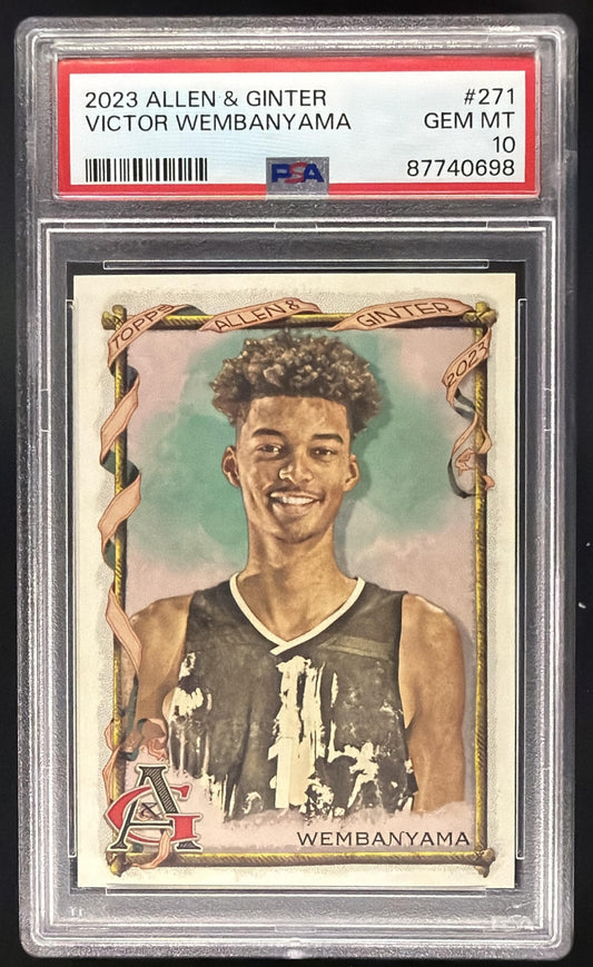 2023 Topps Allen & Ginter Victor Wembanyama #271 PSA 10