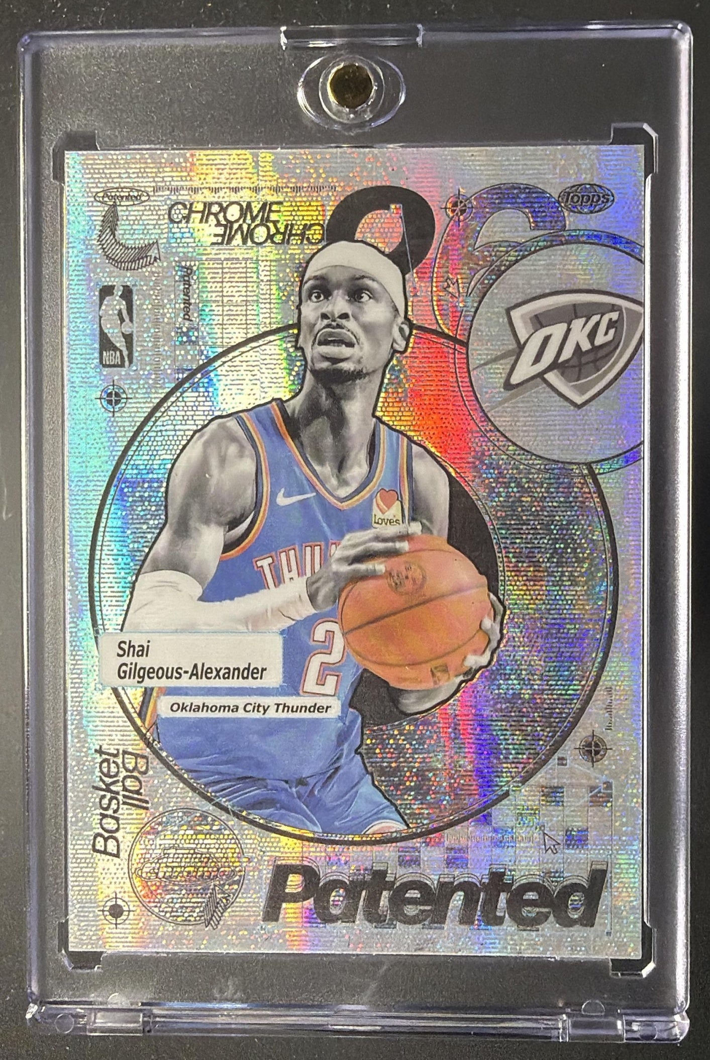 2025-26 Topps Chrome Shai Gilgeous-Alexander #PD-3 Patented SSP