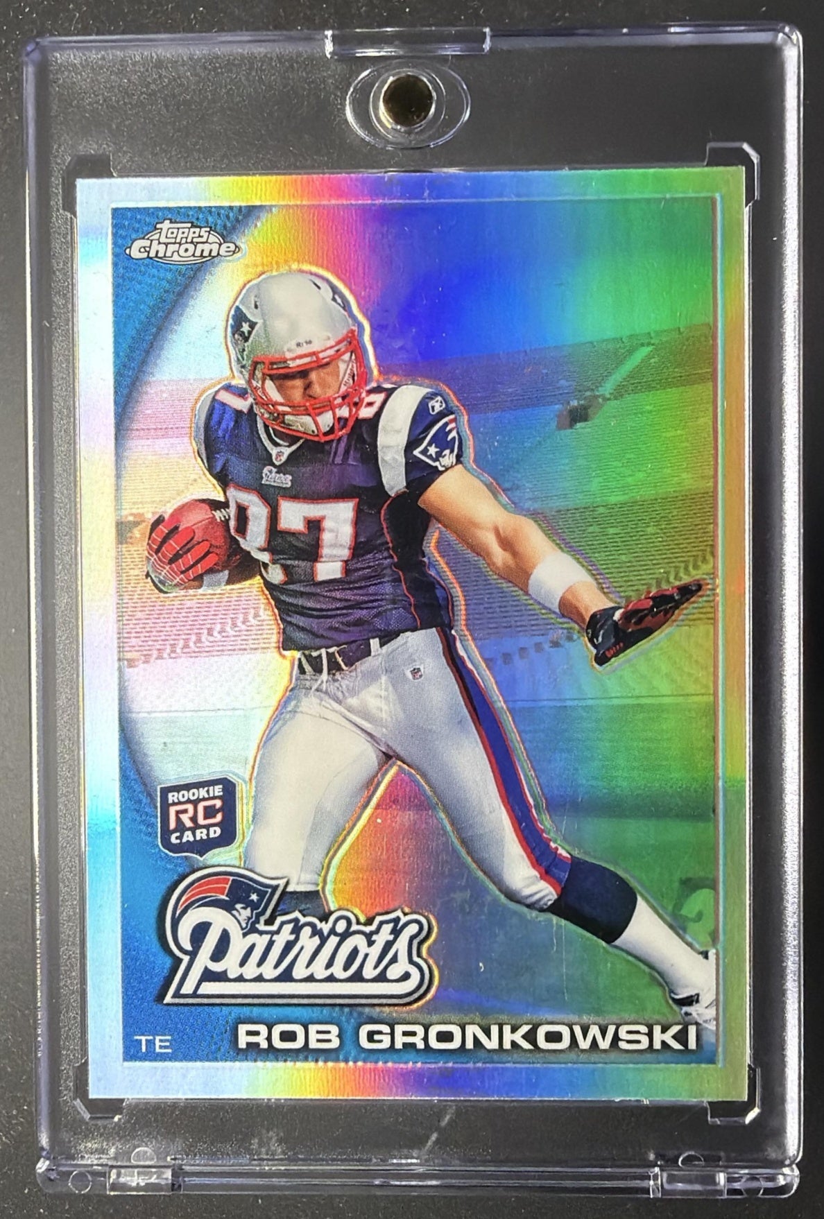 2010 Topps Chrome Rob Gronkowski #C112 Refractor RC