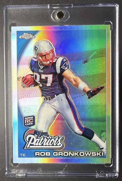 2010 Topps Chrome Rob Gronkowski #C112 Refractor RC