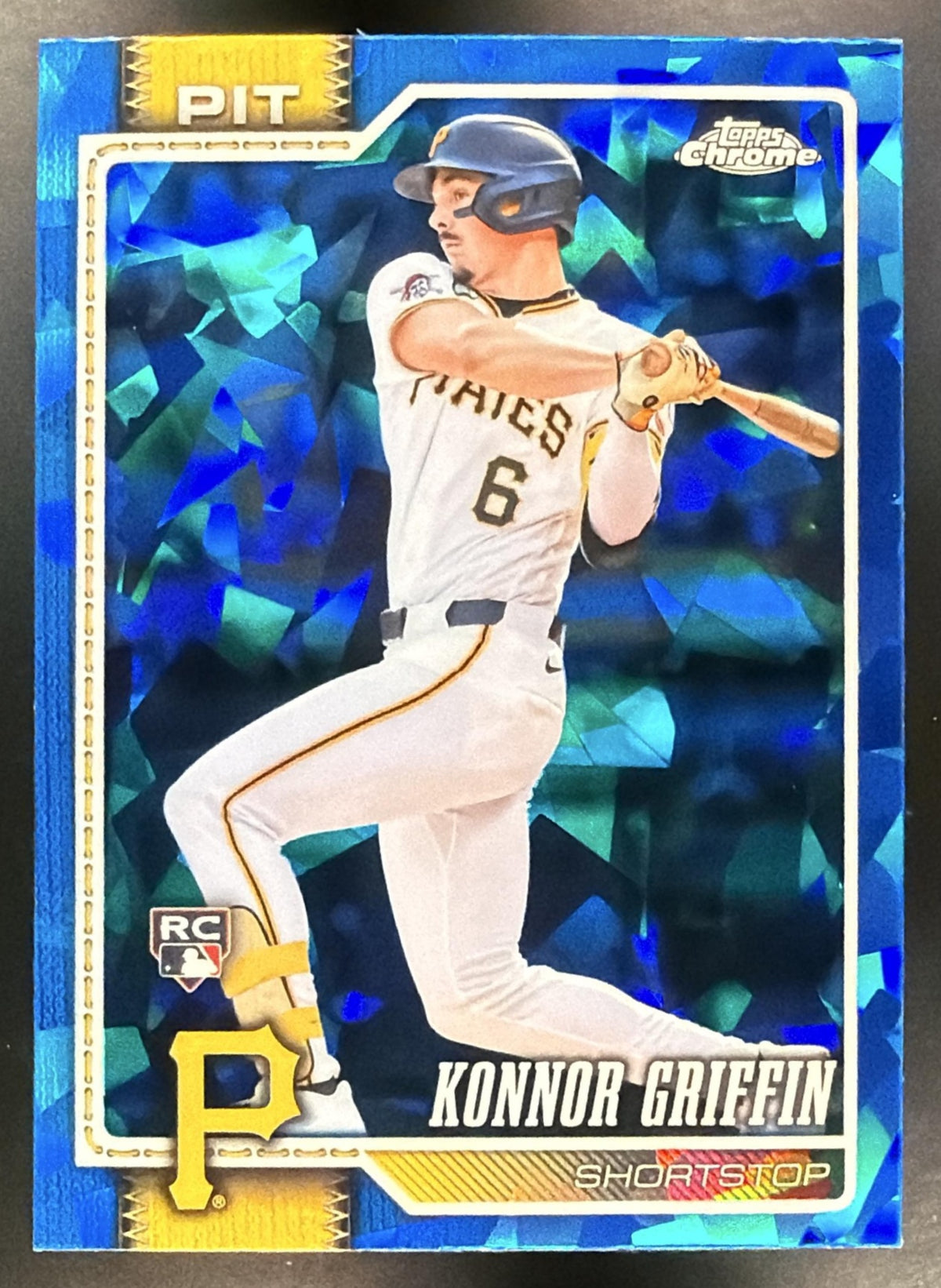 2026 Topps Chrome Sapphire Konnor Griffin #74 RC