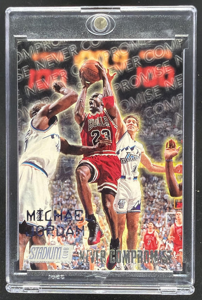 1997-98 Topps Stadium Club Michael Jordan Never Compromise