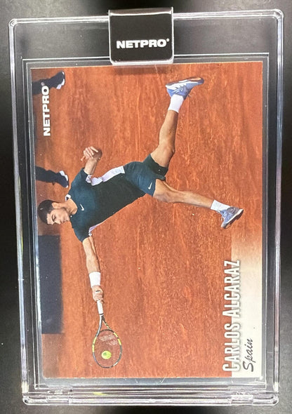 2022 Netpro Carlos Alcaraz Rookie /500 Rookie