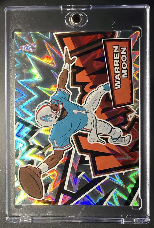 2025 Panini Absolute Warren Moon #16 Kaboom SSP Horizontal