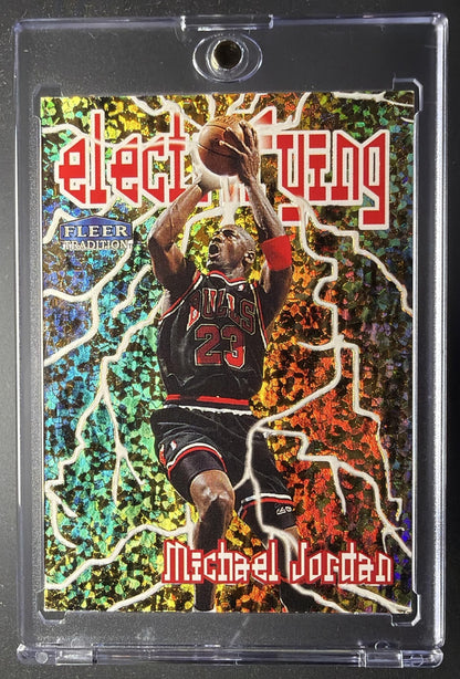 1998-99 Fleer Tradition Michael Jordan #6E Electrifying