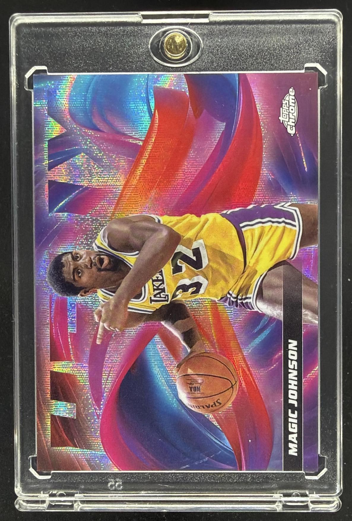 2025-26 Topps Chrome #H-8 Magic Johnson Helix
